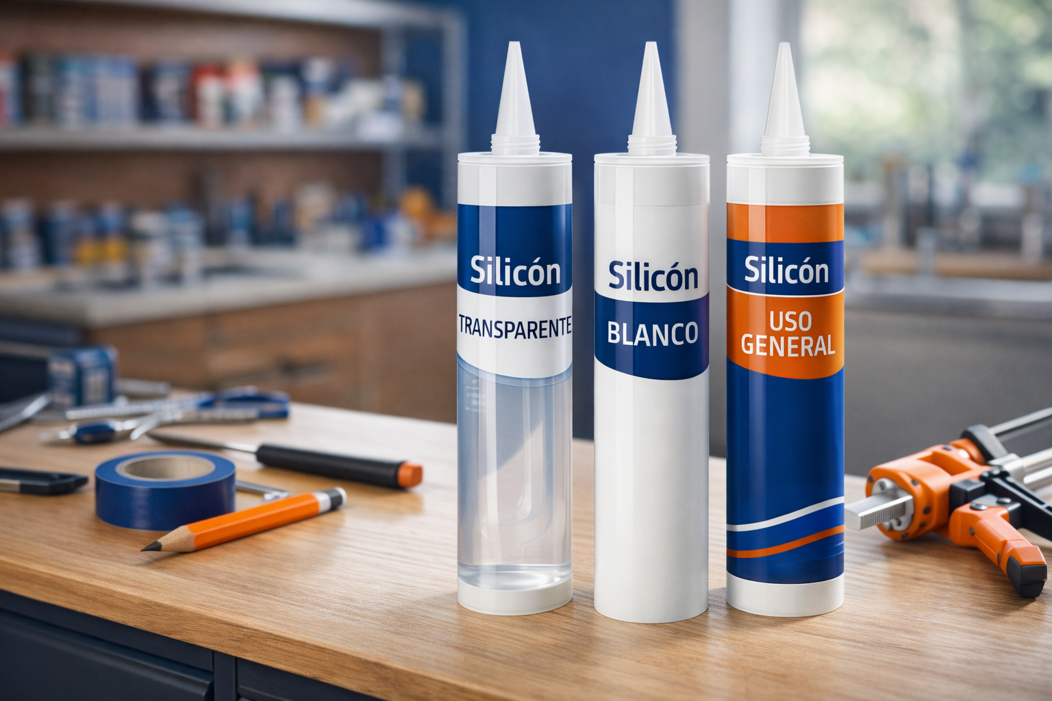 Cómo elegir un buen silicón según el uso