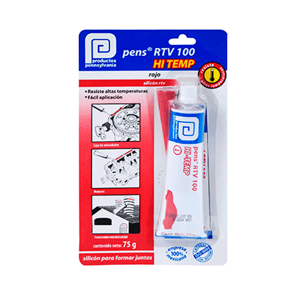 SILICON ROJO INDUST/AUTOM 75GR PENNSYLVANIA (50)