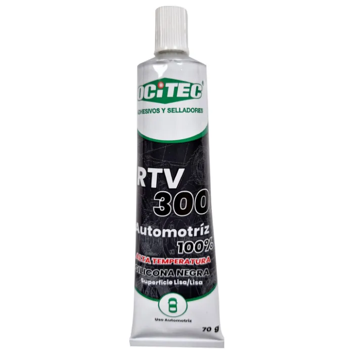 SILICON RTV NGRO 70G ALTA TEMPERATUTRA BLISTER OCITEC(12)