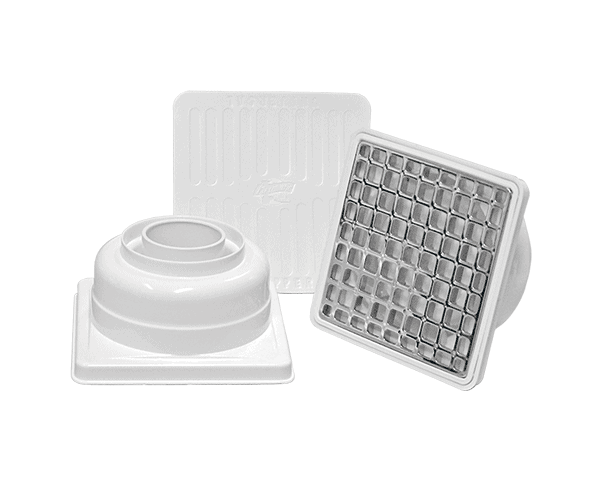 COLADERA 2604 PVC UNIV. CUADRADA FLEXIMATIC(45)