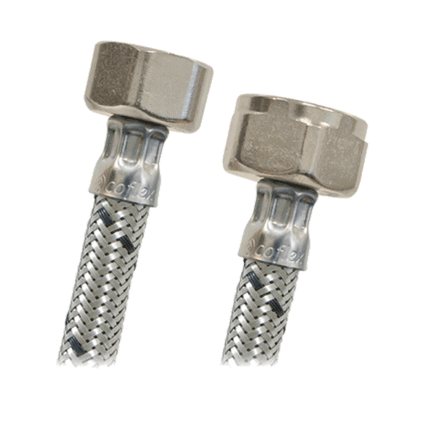 MANGUERA AS-A50 50CM  P/WC AC/INOX COFLEX(50)