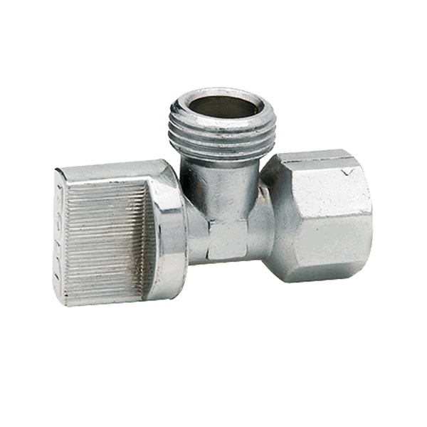 LLAVE 3401CV  ANGULAR LATON 1/4 D/VUELTA DICA(8)