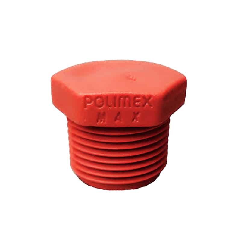 TAPON  1" MACHO ROSC 120307 POLIMEX (50)
