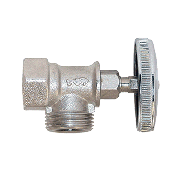 VALVULA 25 ANGULAR S/TUERCA  RUGO(10)