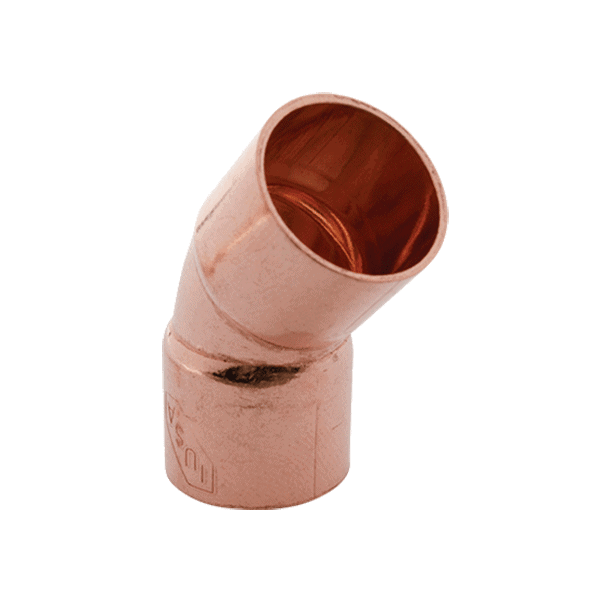 OUT CODO COBRE 45 X  1 1/4"  616844   IUSA