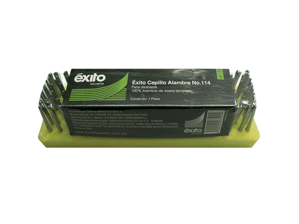CEPILLO ALAMBRE 114 S/MANGO 19ACE75337 EXITO(12)