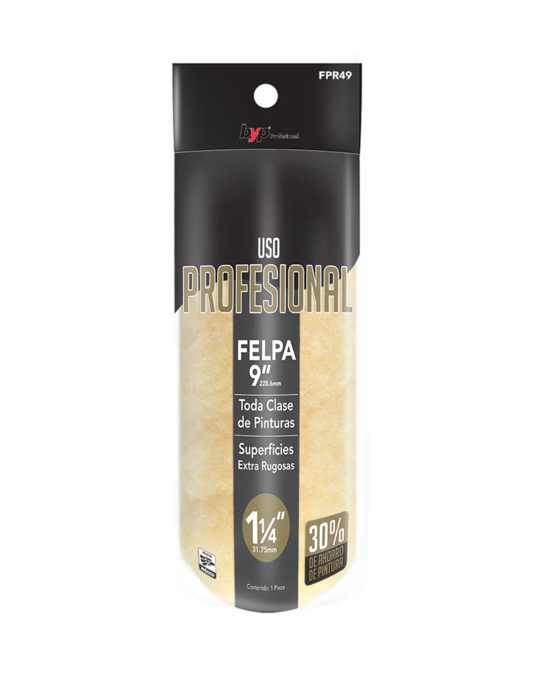 FELPA FPR49 PROFESIONAL  9" X 11/4" BYP(10)