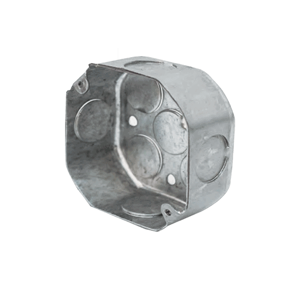 CAJA 1/2" ELECTRICA REDONDA GALV. (240)