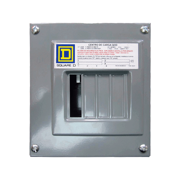 CENTRO DE CARGA QOD-4F 4 PASTILLAS  SQUARED (10)