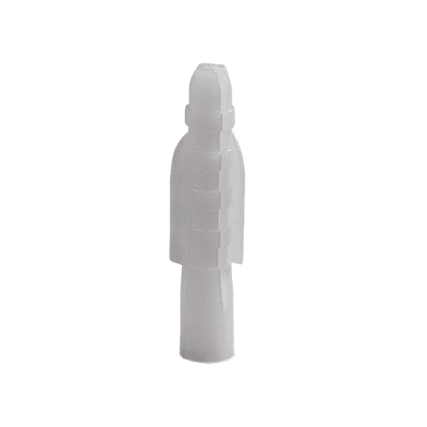 TAQUETE TQ-01 PLASTICO 1/4" BLANCO C/100PZS ELPRO (60)