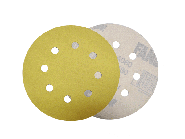 OUT DISCO LIJA 06092 A080 VELCRO 5"G-180  PAQ.100PERFD FANDE