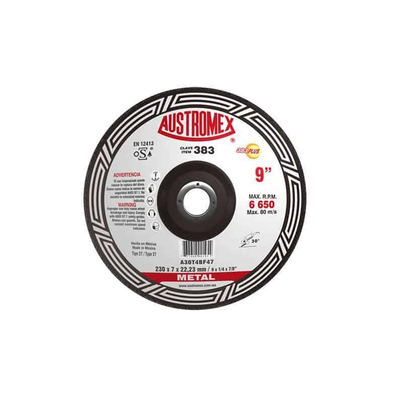 LIQ DISCO C-383 REALZ.DESB.METAL 9" X 1/4" X 7/8" AUSTROMEX