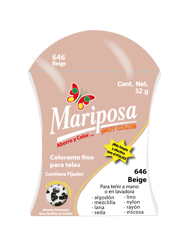 COLORANTE 646 BEIGE MARIPOSA