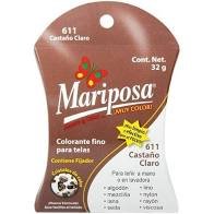 COLORANTE 611 CASTAÃO CLARO  MARIPOSA