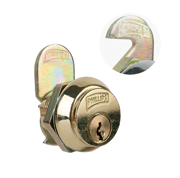 CHAPA MX12 50-P PALETA Y GANCHO CROMO PHILLIPS