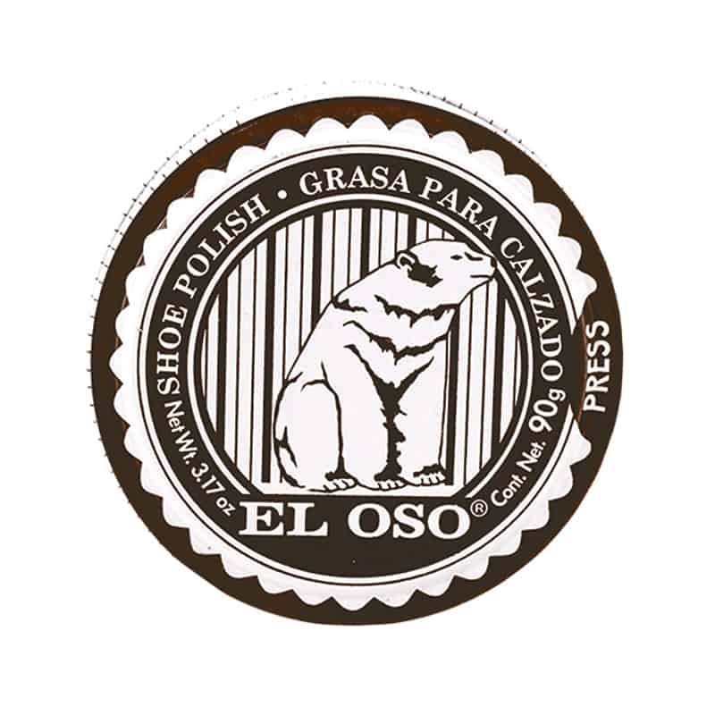 GRASA 90GR CAFE OSCURO P/CALZADO EL OSO (36)