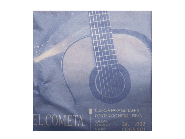 CUERDA 4A DE NYLON  PARA GUITARRA  C/6 PIEZAS COMETA (1)