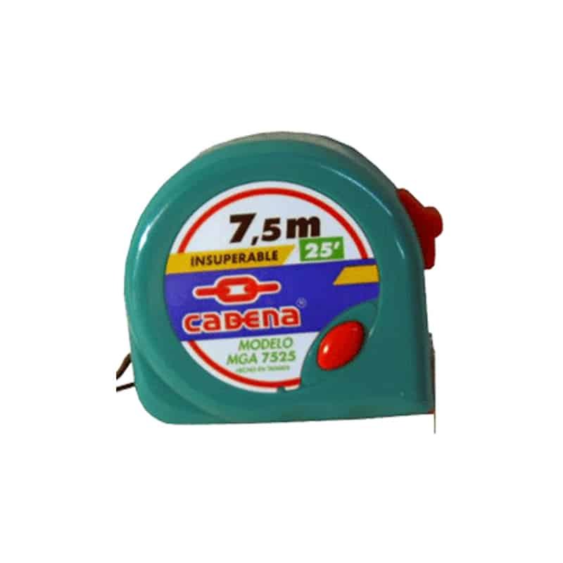 FLEXOMETRO MGA-7525  7.50 MTS X 1" CADENA (72)