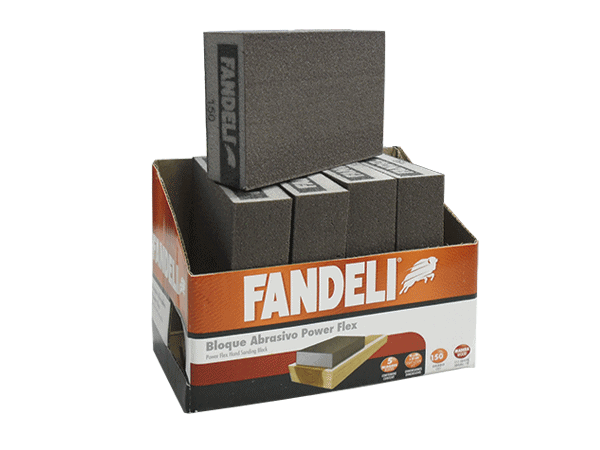 BLOQUE 13128 ABRASIVO  POWER FLEX G-150  FANDELI (30)