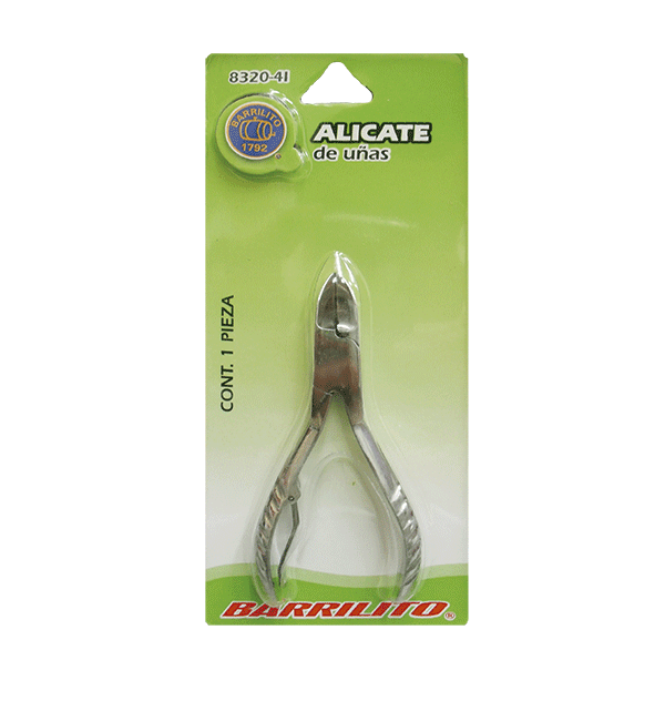 TIJERA 8328-4I ALICATE 4 5/8" MANICURE BARRILITO (12)