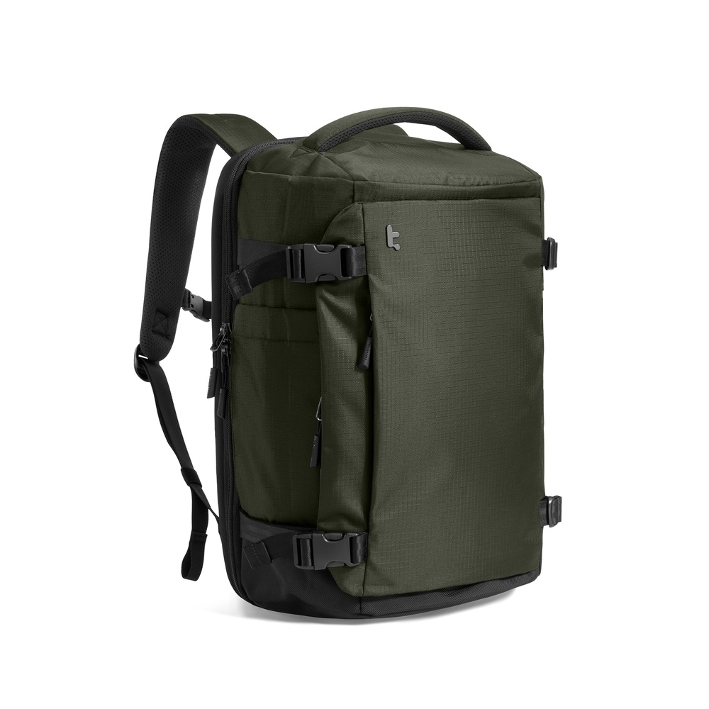 MOCHILA PORTÃTIL DE VIAJE T66M1T1 VERDE TOMTOC