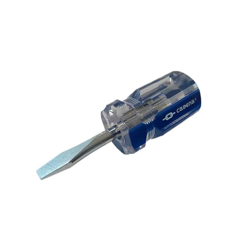 DESARMADOR  1/4" X 1 1/2"PLANO TROMPO CADENA (12)