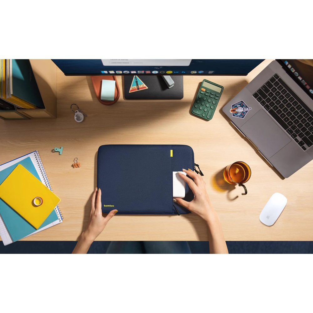 FUNDA PORTÃTIL A13F2B3 AZUL DE NIEBLA TOMTOC