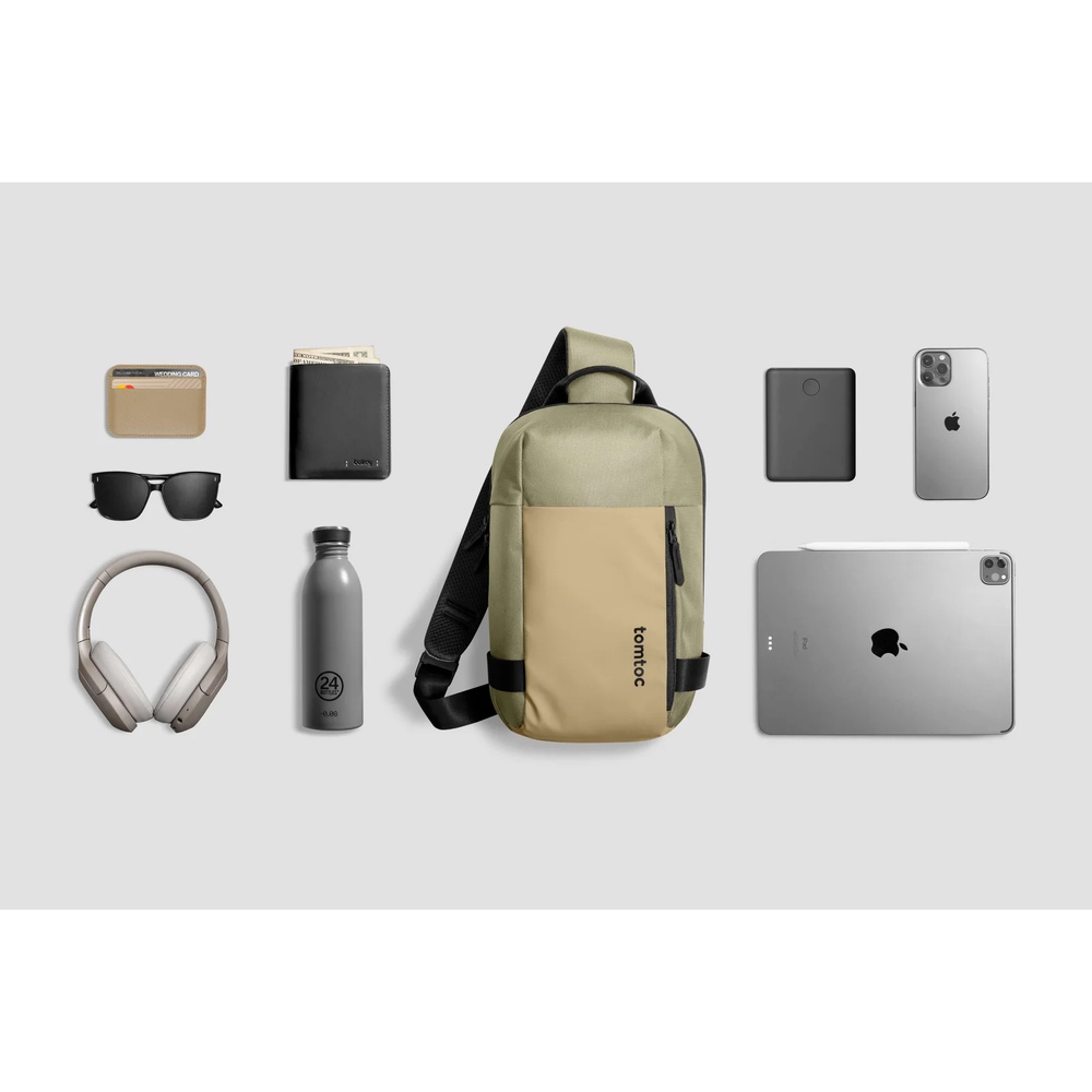 BOLSO TIPO BANDOLERA T24M1K1 CAQUI TOMTOC
