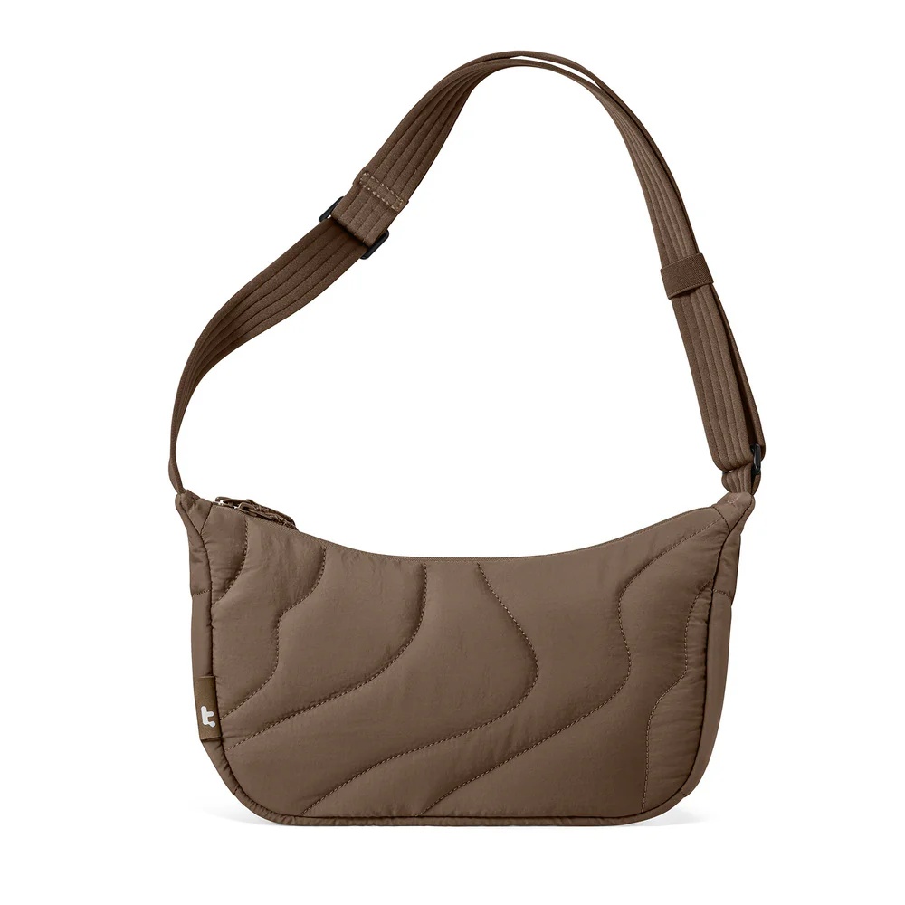 BOLSO CRUZADO ACOLCHADO T34M1Y1 SOMBRA DE TIERRA TOMTOC