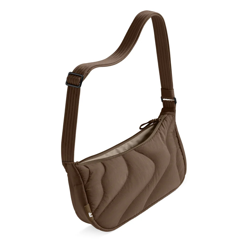 BOLSO CRUZADO ACOLCHADO T34M1Y1 SOMBRA DE TIERRA TOMTOC