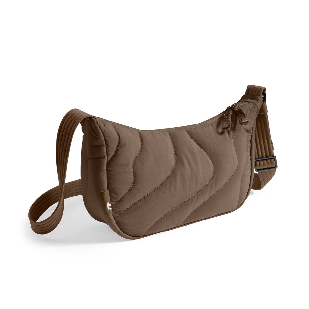 BOLSO CRUZADO ACOLCHADO T34M1Y1 SOMBRA DE TIERRA TOMTOC