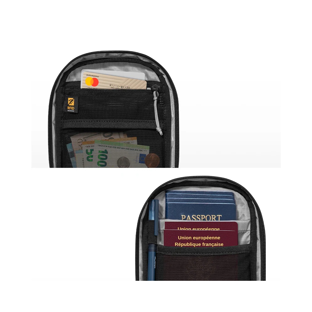 BOLSO BANDOLERA DE VIAJE T37S1D1 NEGRO TOMTOC