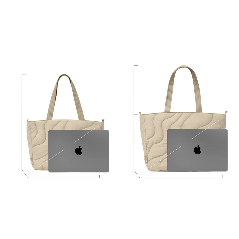 BOLSA TOTE PORTÃTIL T38M1K2 ARENA NATURAL TOMTOC