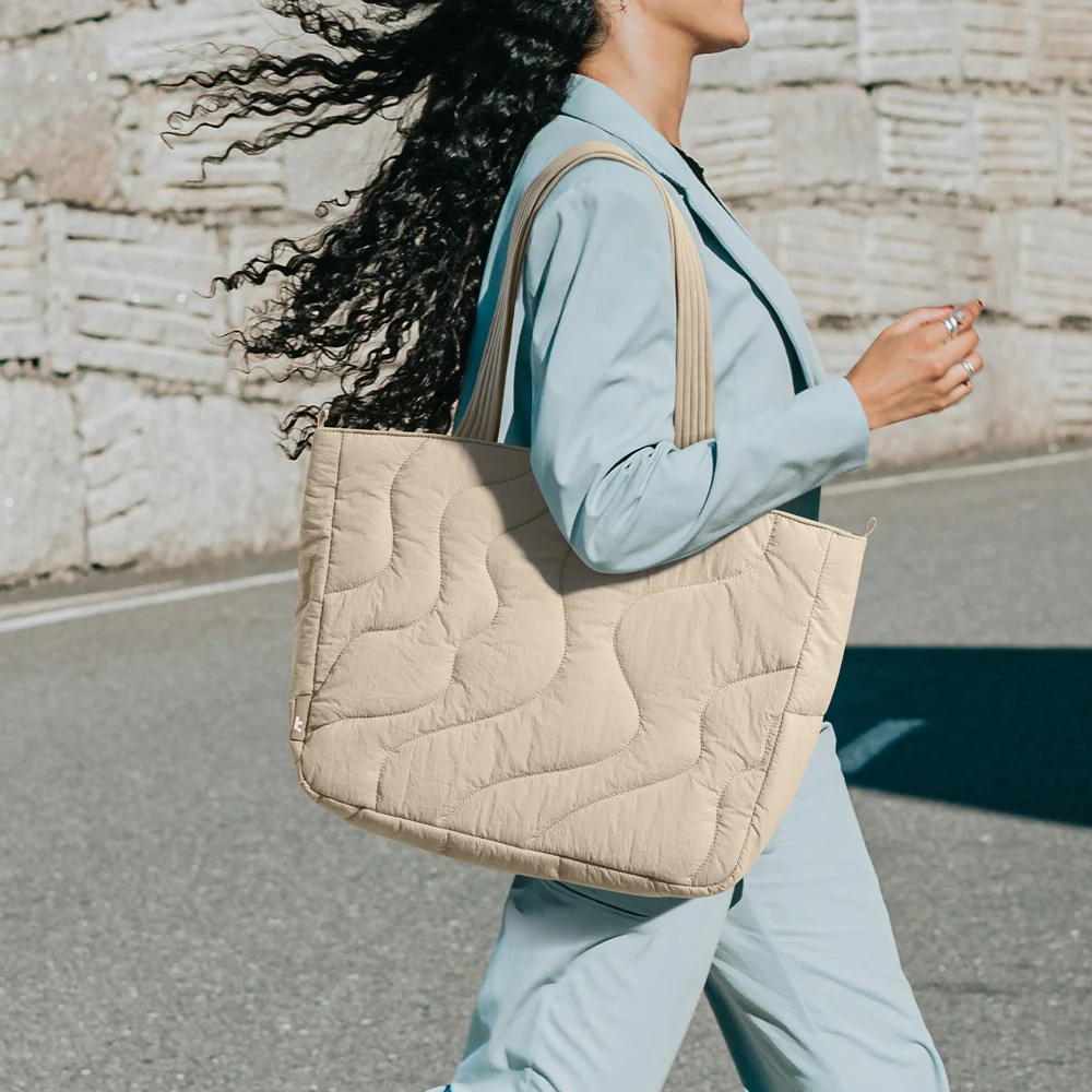 BOLSA TOTE PORTÃTIL T38S1K2 ARENA NATURAL TOMTOC