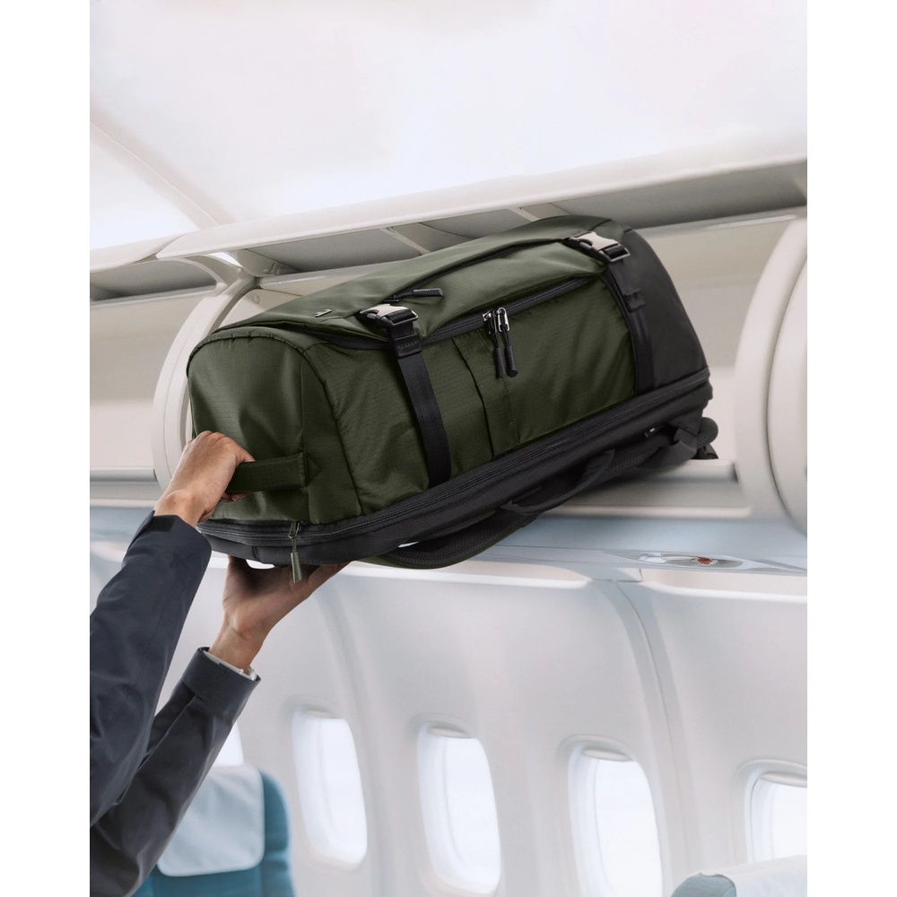 MOCHILA PORTÃTIL DE VIAJE T66S1T1 VERDE TOMTOC
