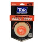 CINTA 4029 19MMX1.5M P/MONTAJE DOBLE CARA TUK (12)