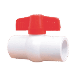 VALVULA ESFERA 100-PS 1/2" PVC CEMENTAR RUGO