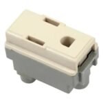 CONTACTO CTO-026 SENCILLO ATERRIZADO MARFIL VENECIA KLEY