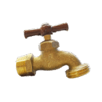 LLAVE CHORRO 2-I 1/2" S/PULIR ECO RUGO