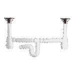 CESPOL FREGADERO C-2326 DOBLE C/CUBO FLEXIMATIC