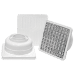 COLADERA C-2604 PVC UNIVERSAL CUADRADA FLEXIMATIC