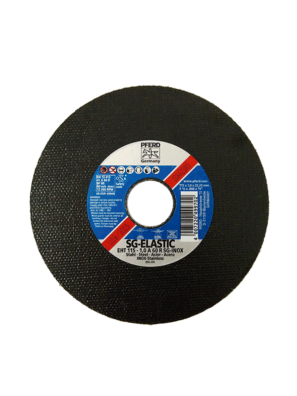 499702-1.png DISCO CORTE INOX. 4 1/2" X .040 X 7/8" 499733 PEFERD - Imagen 1