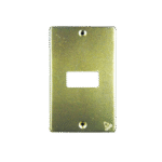 PLACA 1 VENTANA ALUMINIO ORO 5361 ROYER