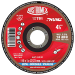 DISCO C-781 CTE. METAL 4 1/2" 115X1X22.23 "HUM" AUSTROMEX