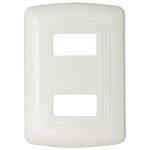 PLACA 92-1211 ABS MARFIL TIPO VENECIA 2 UNIDADES YEI