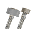 MANGUERA AGUA AL-A40 LAV/FREG 40CM AC INOX COFLEX