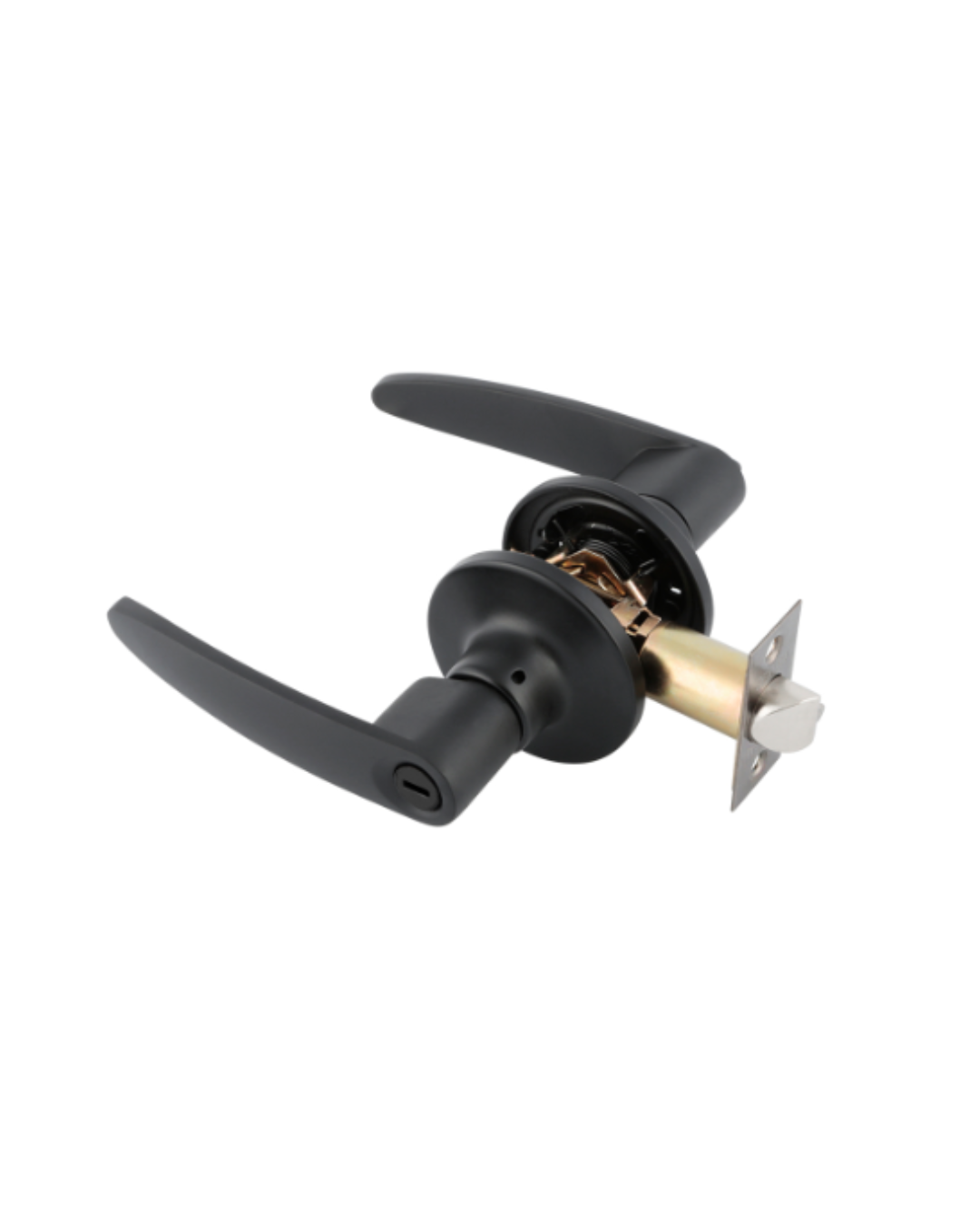 AVISO-15.png CERRADURA 6677 MANIJA/GRANITO NEG BP 35-45MM S/LLAVE DEXTER - Imagen 1