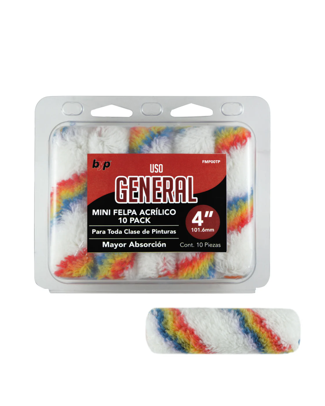 AVISO-47.png FELPA FMP00TP MINI 4" ACRILICO BYP (2) - Imagen 1