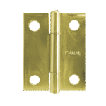 BISAGRA B10L-100 LATON 1" X 1" C/20PZ FANAL