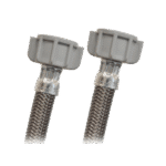 MANGUERA CVLG-C40 LAVABO VINILO GRIS 1/2X1/2X40CM COFLEX